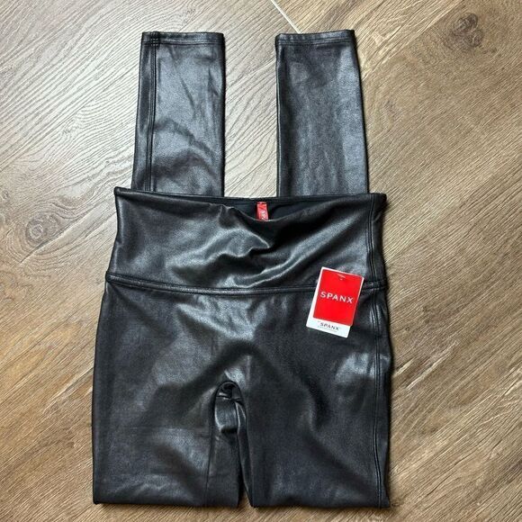 SPANX | Faux Leather Legging NWT - Picture 2 of 12